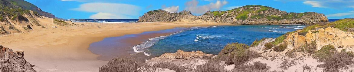 The Garden Route Accommodation footer banner